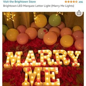 Marry me lights